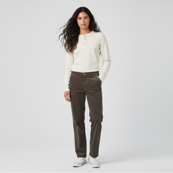 3/$25  Reflections Women's Brown Boot Cut Pants - Picture 2 of 2